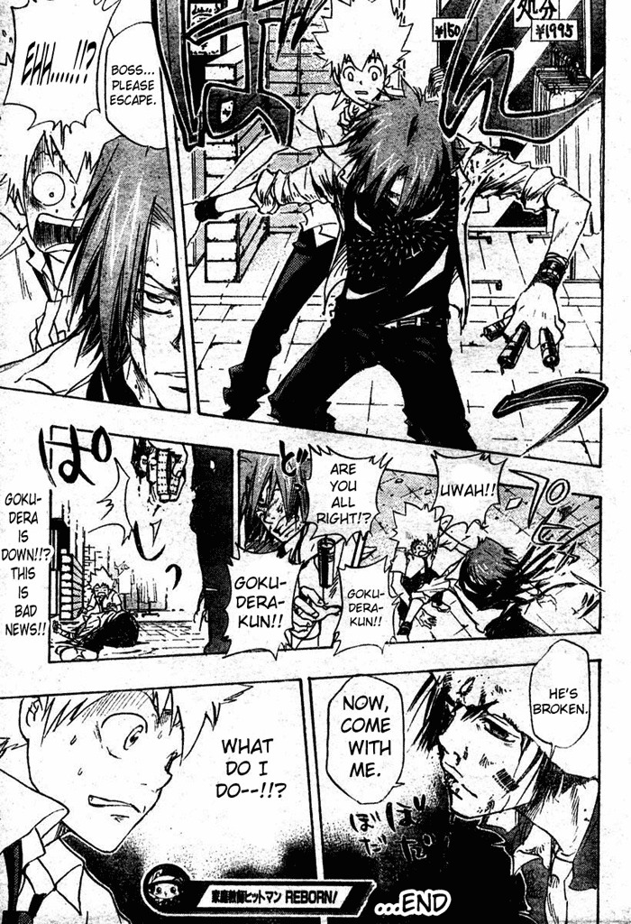 Kateikyoushi Hitman Reborn! Chapter 64 page 19 - Chapter 64: Gokudera Hayato vs. Kakimoto Chikusa