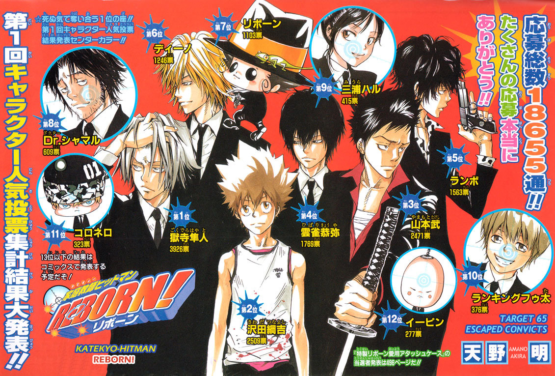 Kateikyoushi Hitman Reborn! Chapter 65 page 1 - Chapter 65: Escaped Convicts