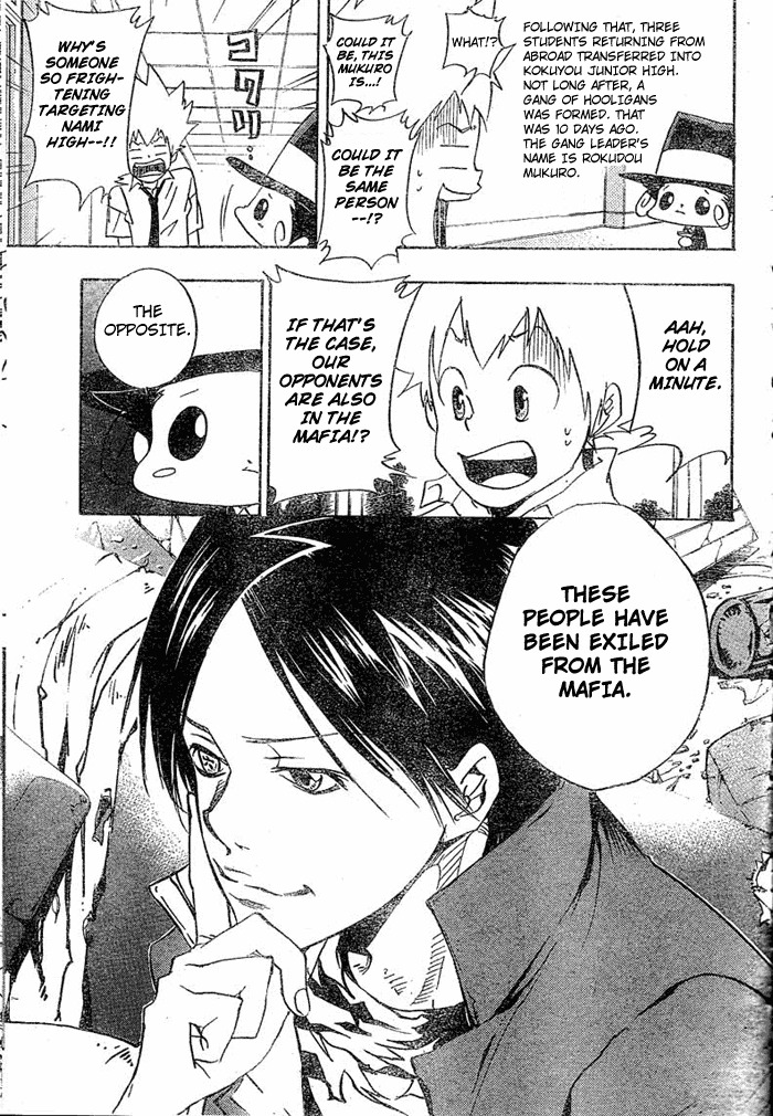 Kateikyoushi Hitman Reborn! Chapter 65 page 11 - Chapter 65: Escaped Convicts