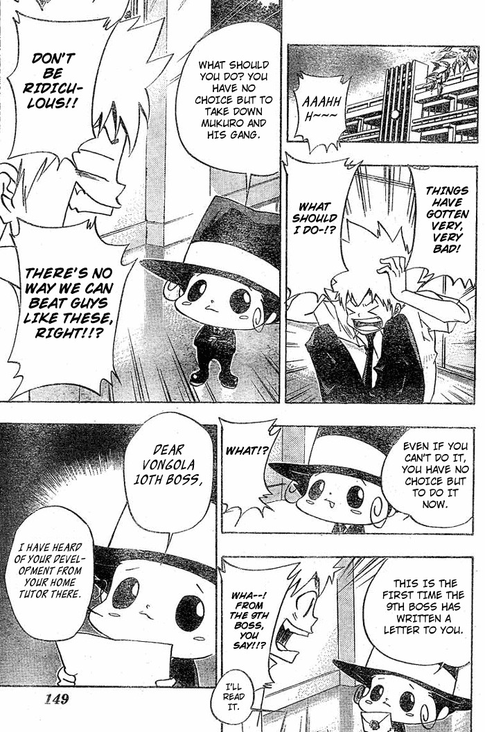 Kateikyoushi Hitman Reborn! Chapter 65 page 13 - Chapter 65: Escaped Convicts