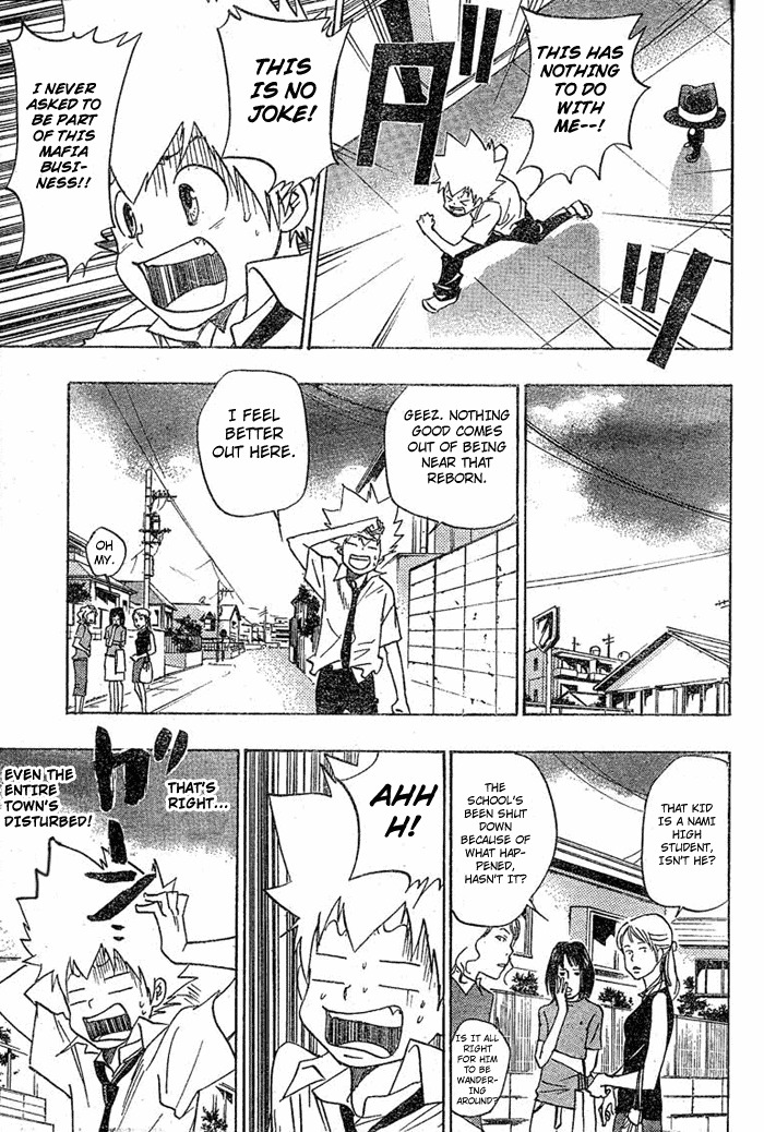 Kateikyoushi Hitman Reborn! Chapter 65 page 15 - Chapter 65: Escaped Convicts