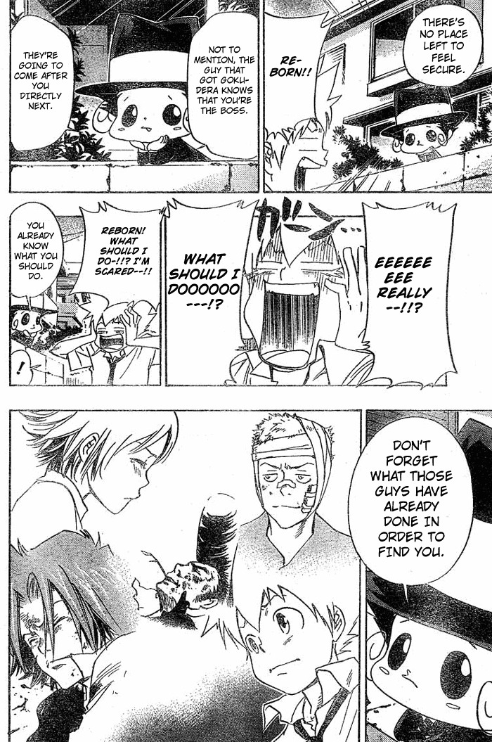 Kateikyoushi Hitman Reborn! Chapter 65 page 16 - Chapter 65: Escaped Convicts