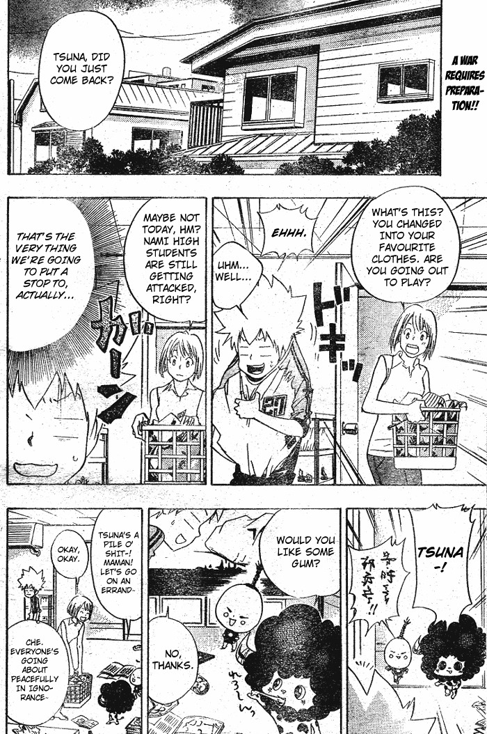 Kateikyoushi Hitman Reborn! Chapter 66 page 2 - Chapter 66: Setting Out!!