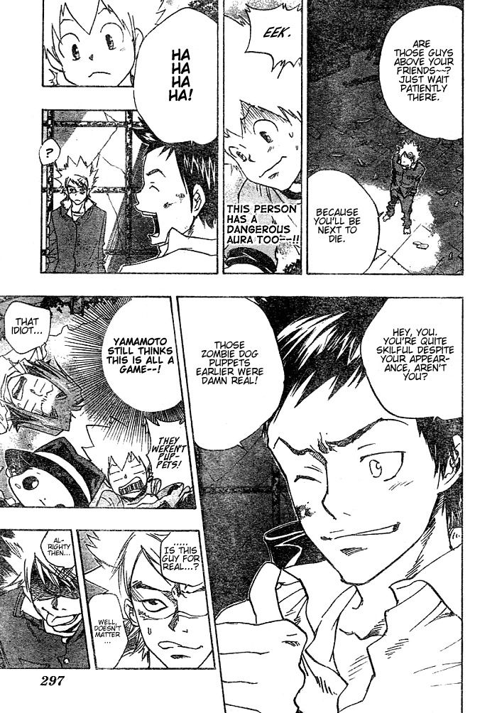 Kateikyoushi Hitman Reborn! Chapter 67 page 3 - Chapter 67: Yamamoto Takeshi vs. Joushima Ken