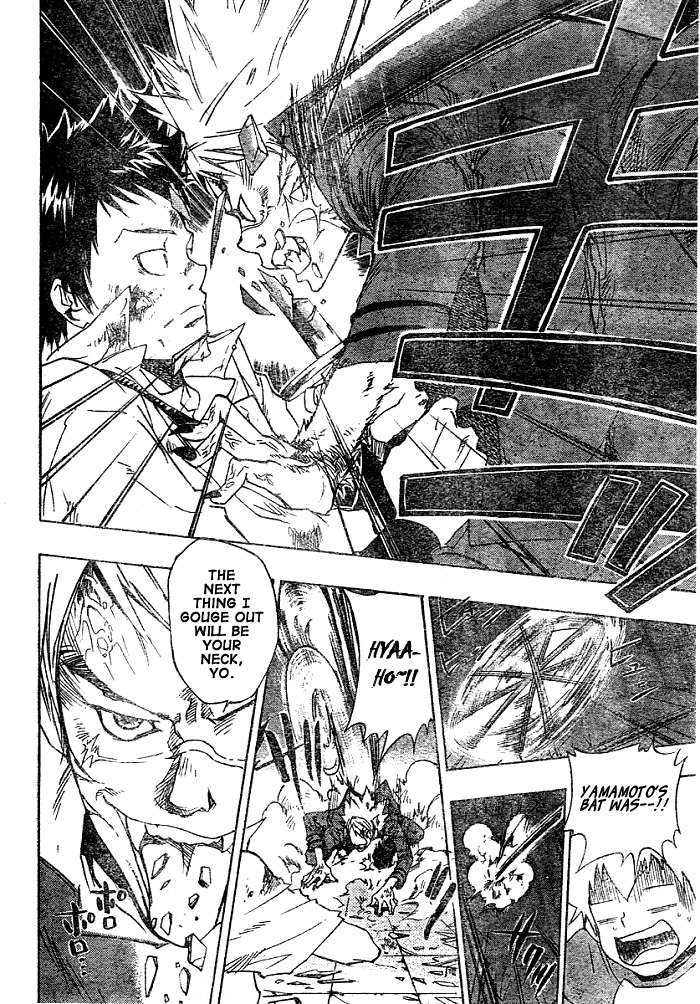Kateikyoushi Hitman Reborn! Chapter 67 page 6 - Chapter 67: Yamamoto Takeshi vs. Joushima Ken