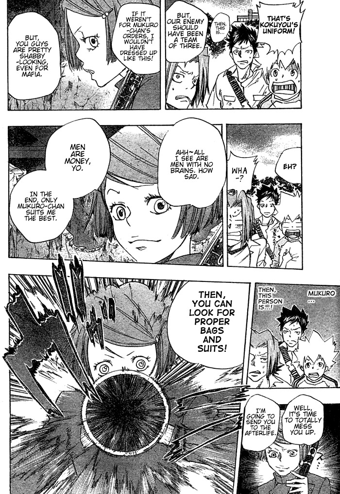 Kateikyoushi Hitman Reborn! Chapter 68 page 11 - Chapter 68: Bianchi vs. M.M.