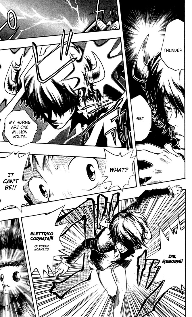 Kateikyoushi Hitman Reborn! Chapter 7 page 17 - Chapter 7: Crybaby Rambo