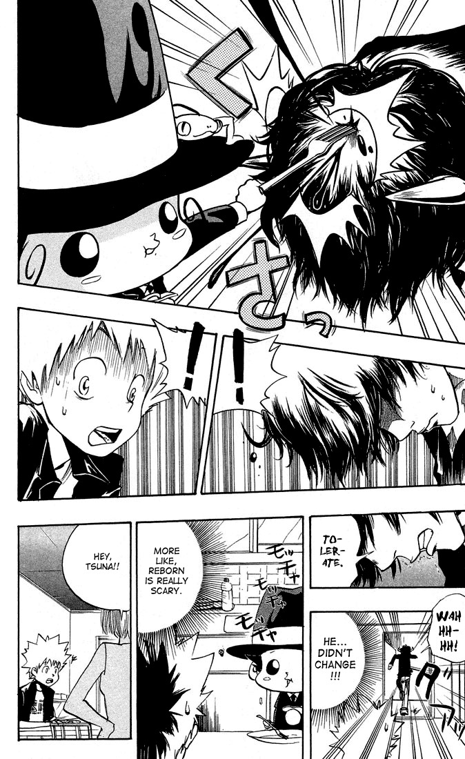 Kateikyoushi Hitman Reborn! Chapter 7 page 18 - Chapter 7: Crybaby Rambo