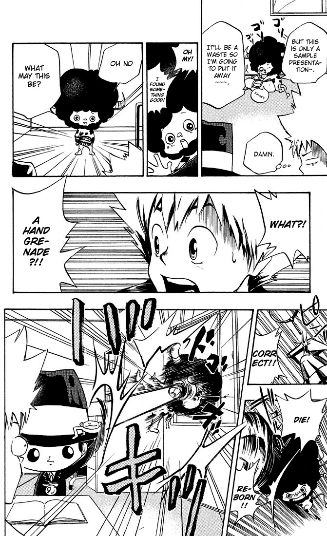 Kateikyoushi Hitman Reborn! Chapter 7 page 8 - Chapter 7: Crybaby Rambo