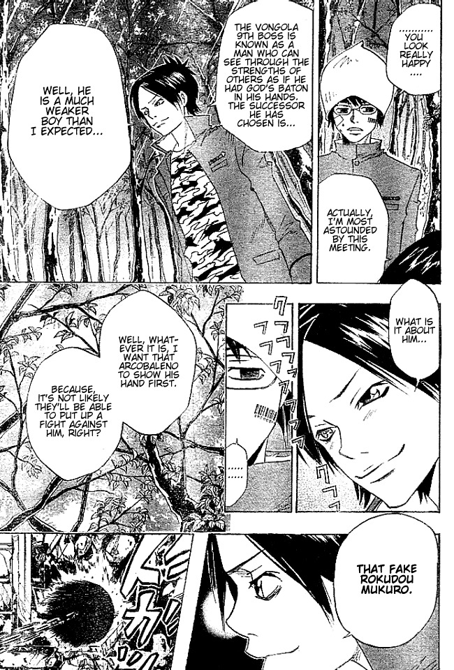 Kateikyoushi Hitman Reborn! Chapter 70 page 15 - Chapter 70: Contact