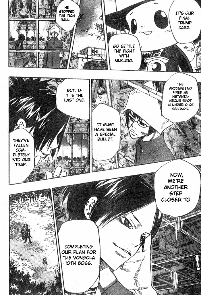 Kateikyoushi Hitman Reborn! Chapter 71 page 18 - Chapter 71: The Fake Mukuro