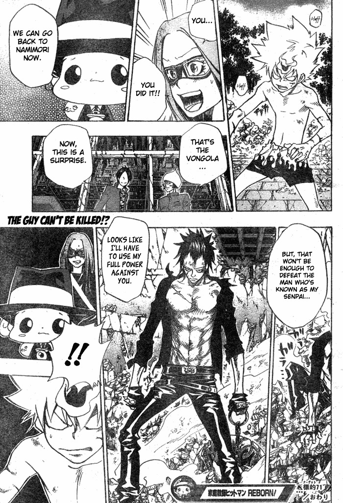 Kateikyoushi Hitman Reborn! Chapter 71 page 23 - Chapter 71: The Fake Mukuro