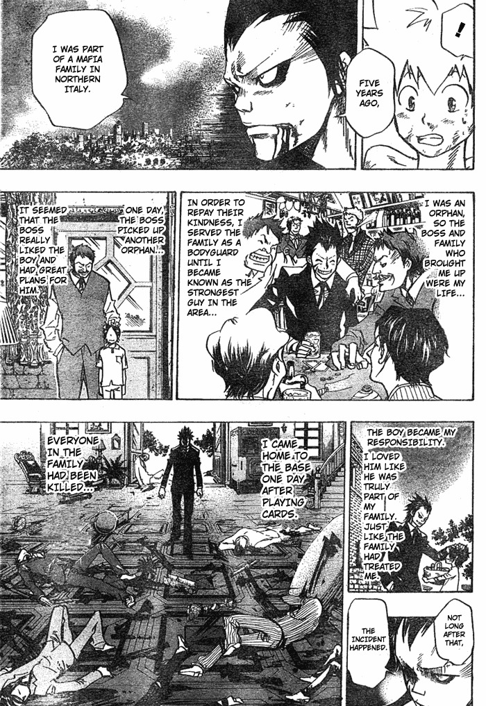 Kateikyoushi Hitman Reborn! Chapter 72 page 11 - Chapter 72: Sawada Tsunayoshi vs. the Fake Mukuro