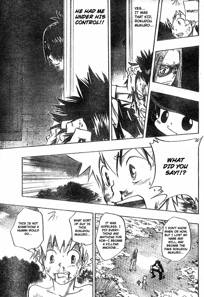 Kateikyoushi Hitman Reborn! Chapter 72 page 13 - Chapter 72: Sawada Tsunayoshi vs. the Fake Mukuro