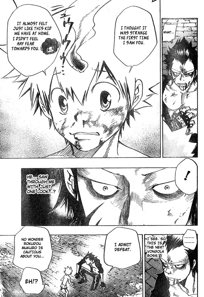 Kateikyoushi Hitman Reborn! Chapter 72 page 9 - Chapter 72: Sawada Tsunayoshi vs. the Fake Mukuro