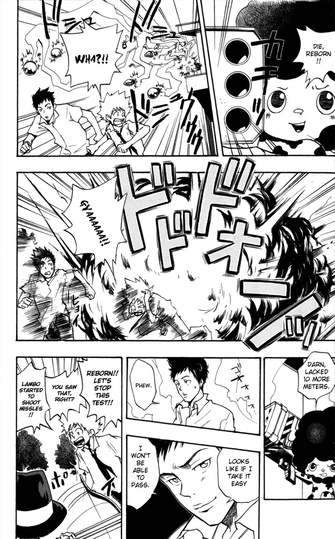 Kateikyoushi Hitman Reborn! Chapter 8 page 20 - Chapter 8: Family Entrance Test