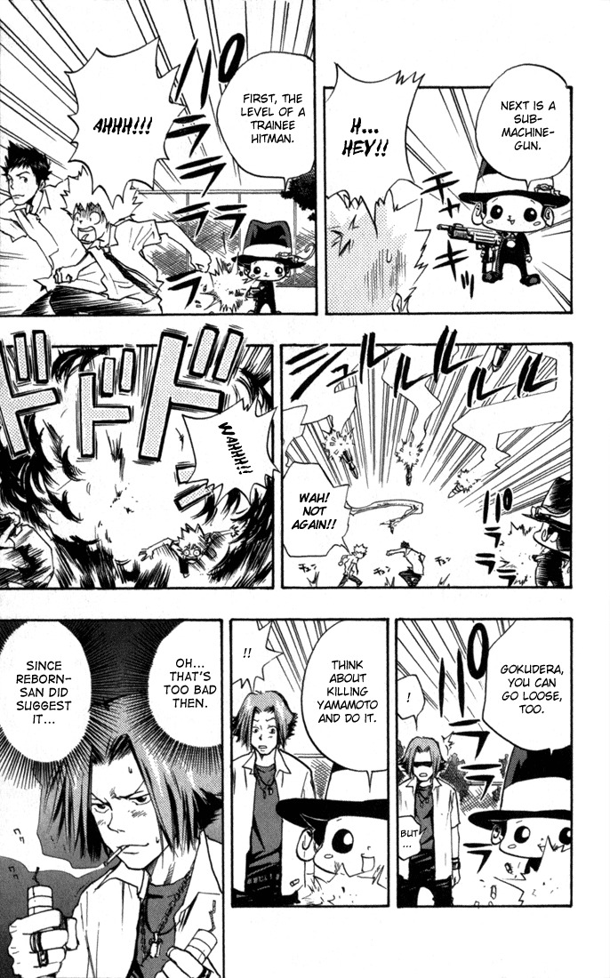 Kateikyoushi Hitman Reborn! Chapter 8 page 21 - Chapter 8: Family Entrance Test