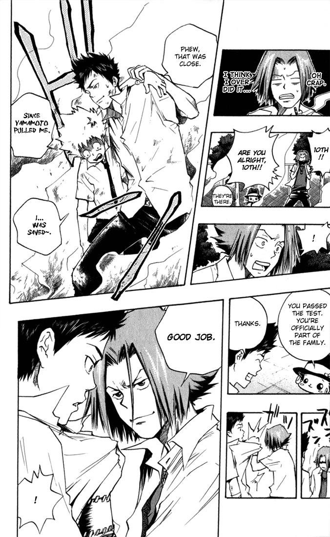 Kateikyoushi Hitman Reborn! Chapter 8 page 24 - Chapter 8: Family Entrance Test