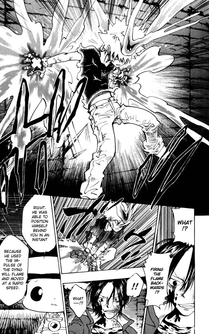 Kateikyoushi Hitman Reborn! Chapter 80 page 23 - Chapter 80: The Flame of Dying Will
