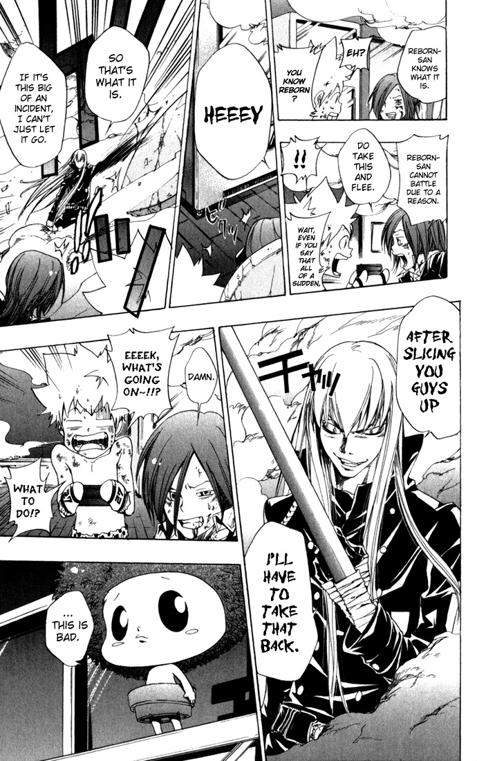 Kateikyoushi Hitman Reborn! Chapter 83 page 19 - Chapter 83: The Purpose of the Boy