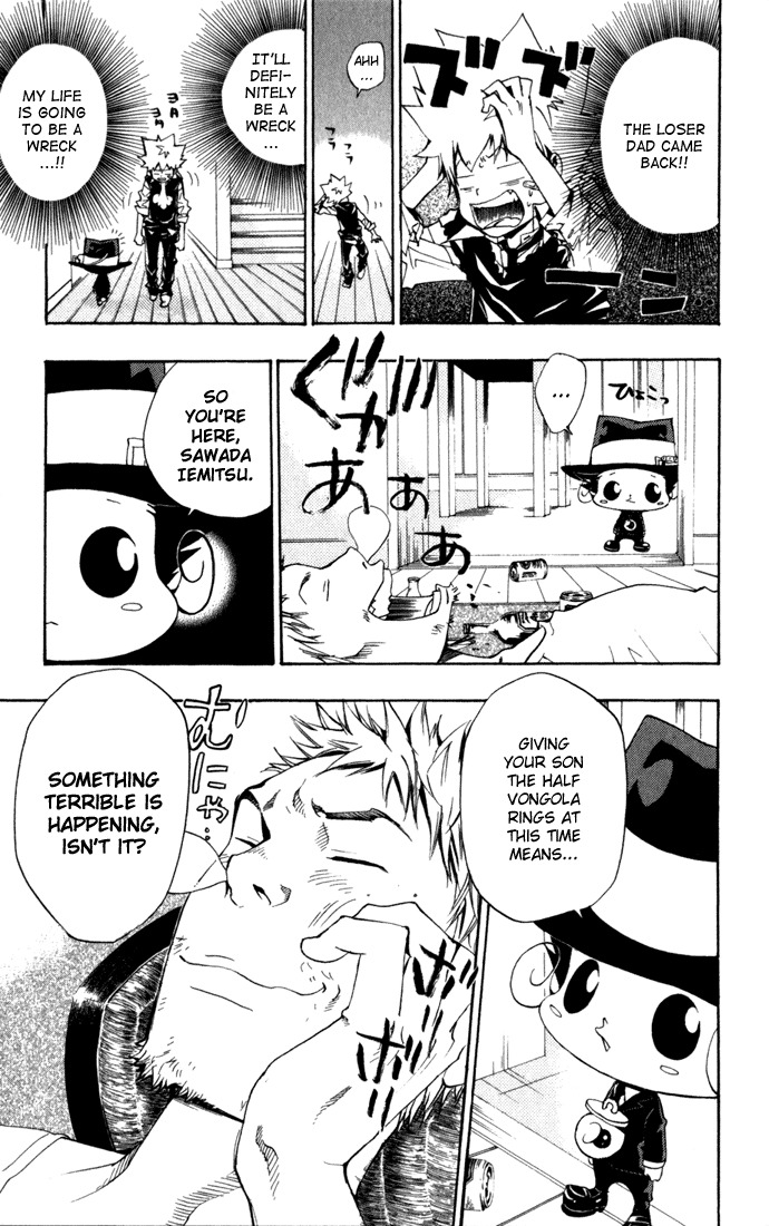 Kateikyoushi Hitman Reborn! Chapter 84 page 18 - Chapter 84: Half Vangola Rings
