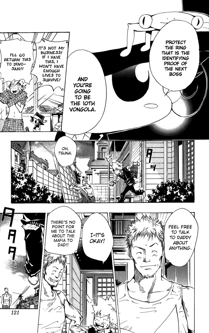 Kateikyoushi Hitman Reborn! Chapter 85 page 13 - Chapter 85: Sawada Iemitsu