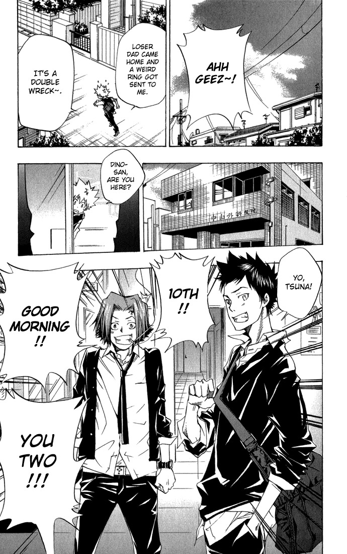 Kateikyoushi Hitman Reborn! Chapter 85 page 15 - Chapter 85: Sawada Iemitsu