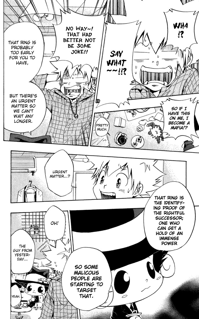 Kateikyoushi Hitman Reborn! Chapter 85 page 8 - Chapter 85: Sawada Iemitsu