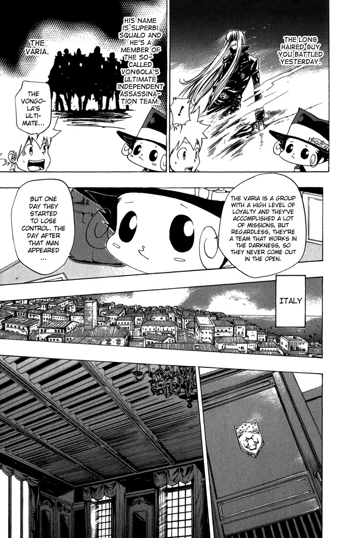 Kateikyoushi Hitman Reborn! Chapter 85 page 9 - Chapter 85: Sawada Iemitsu