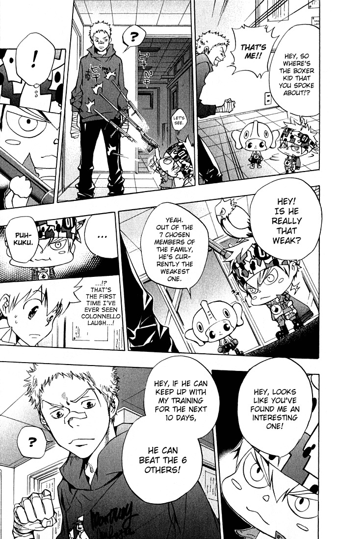 Kateikyoushi Hitman Reborn! Chapter 86 page 11 - Chapter 86: Their Individual, Home Tutors