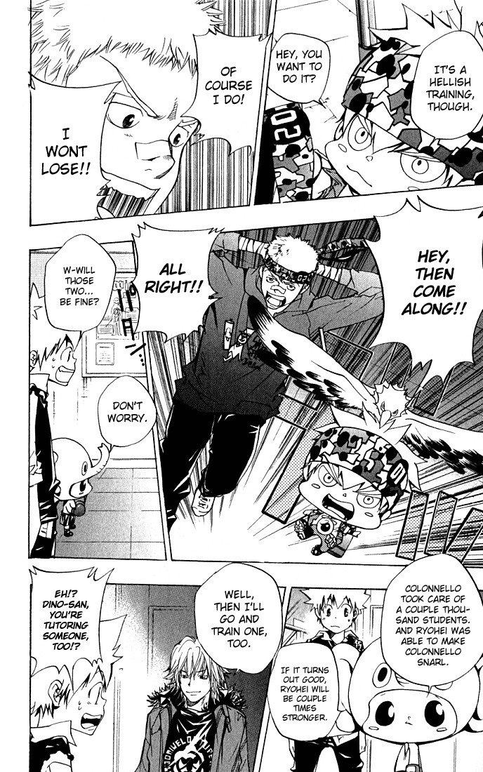Kateikyoushi Hitman Reborn! Chapter 86 page 12 - Chapter 86: Their Individual, Home Tutors