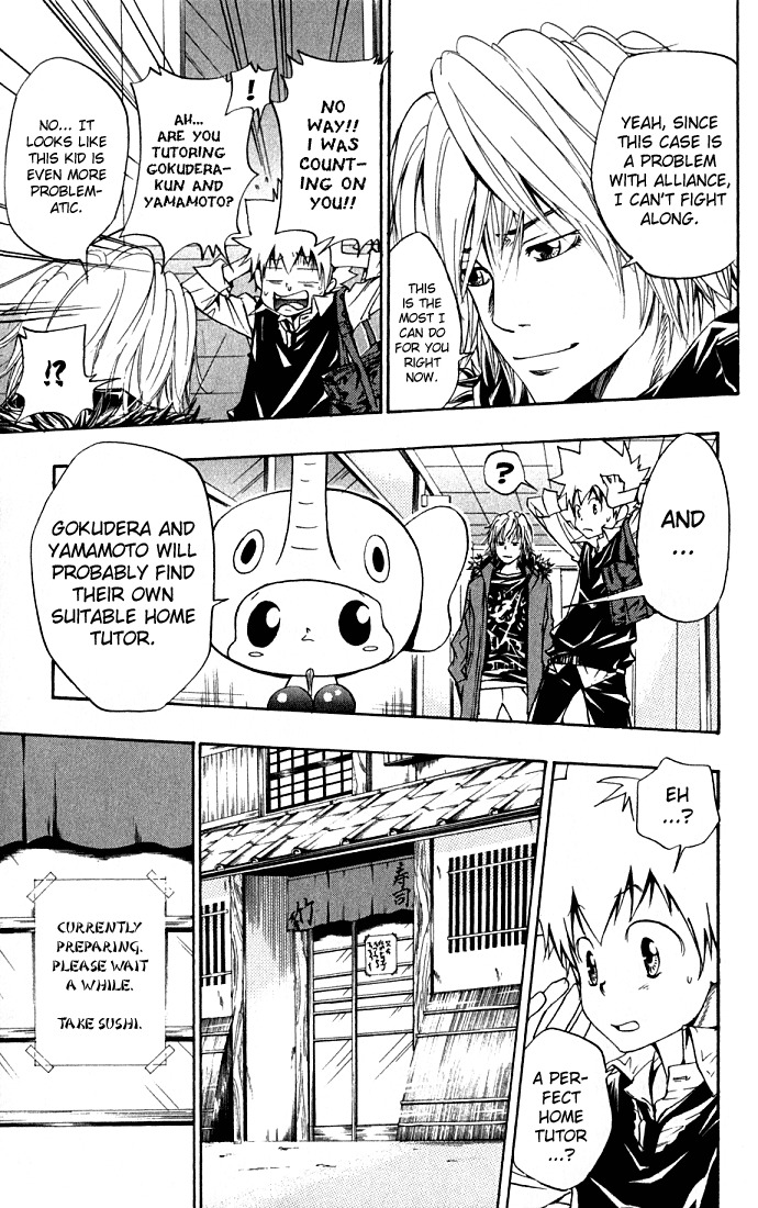 Kateikyoushi Hitman Reborn! Chapter 86 page 13 - Chapter 86: Their Individual, Home Tutors