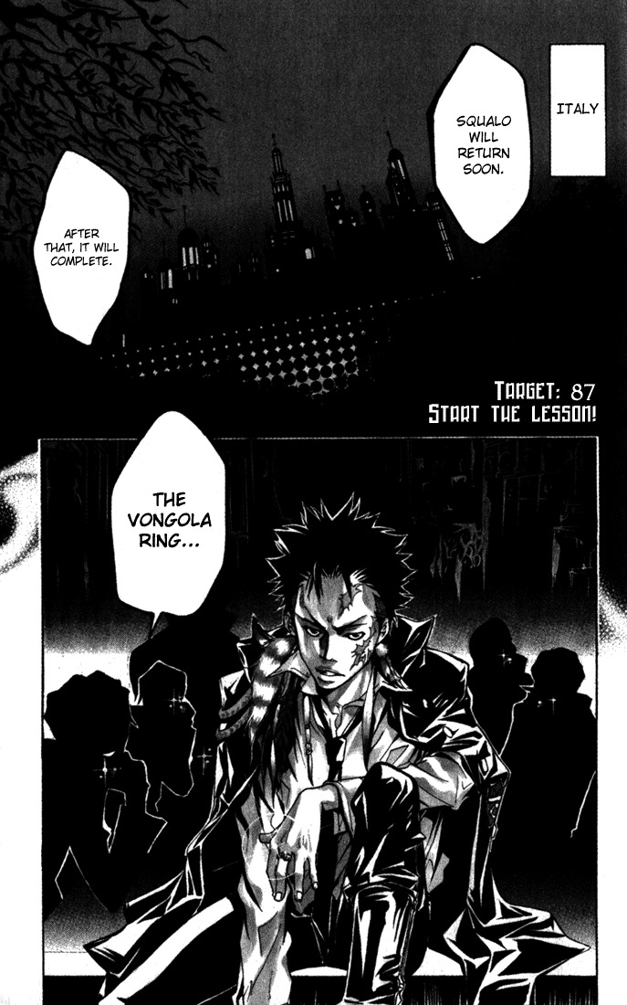 Kateikyoushi Hitman Reborn! Chapter 87 page 1 - Chapter 87: Start the Lesson!
