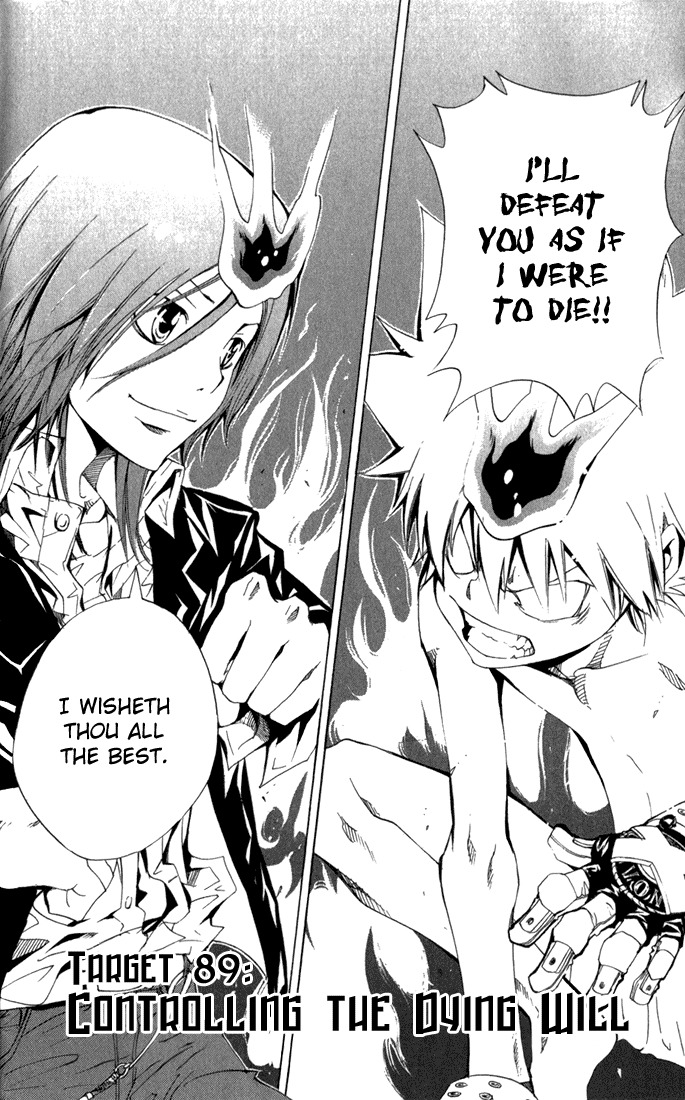 Kateikyoushi Hitman Reborn! Chapter 89 page 4 - Chapter 89: Controlling the Dying Will