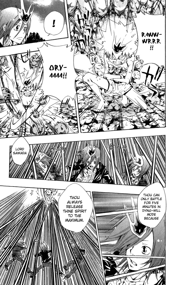 Kateikyoushi Hitman Reborn! Chapter 89 page 7 - Chapter 89: Controlling the Dying Will