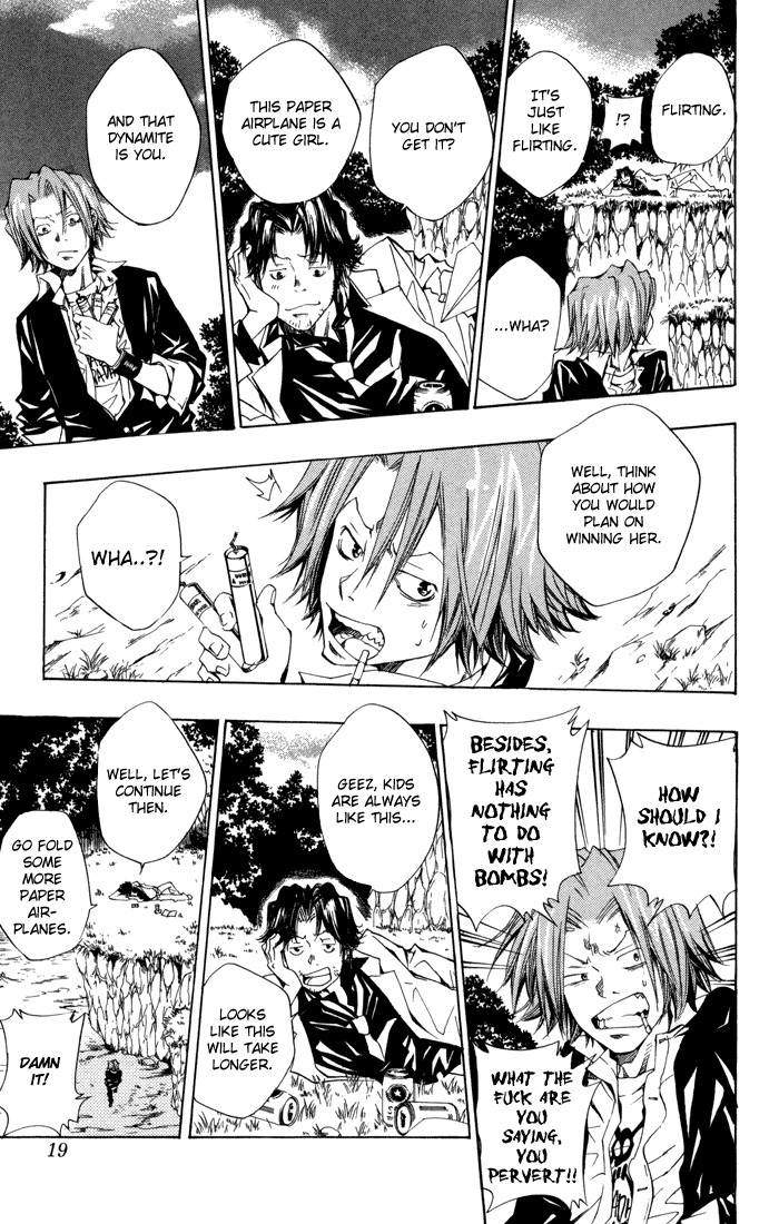 Kateikyoushi Hitman Reborn! Chapter 90 page 19 - Chapter 90: Varia's Footsteps