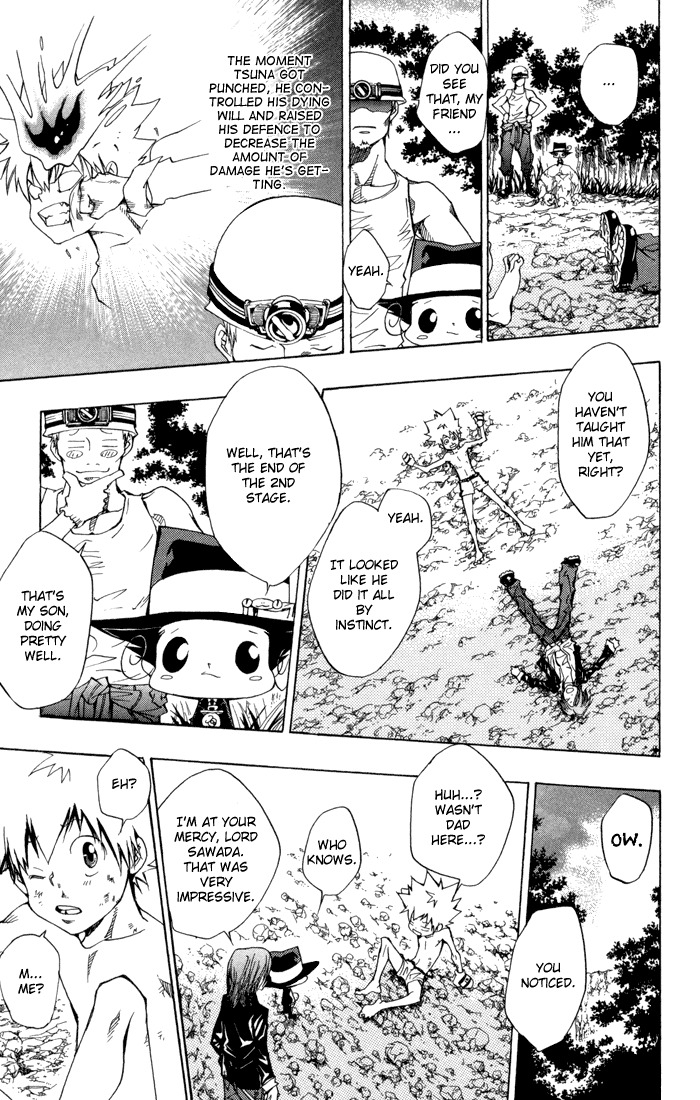 Kateikyoushi Hitman Reborn! Chapter 90 page 23 - Chapter 90: Varia's Footsteps