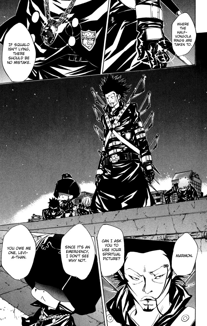Kateikyoushi Hitman Reborn! Chapter 90 page 25 - Chapter 90: Varia's Footsteps