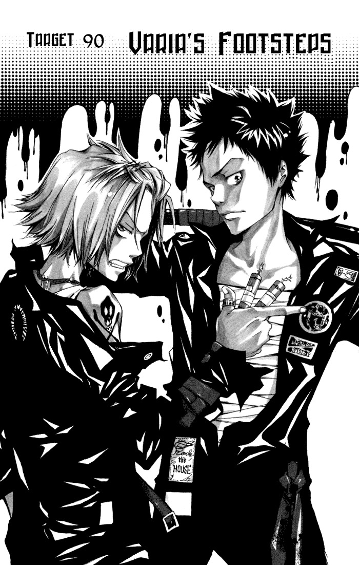 Kateikyoushi Hitman Reborn! Chapter 90 page 7 - Chapter 90: Varia's Footsteps