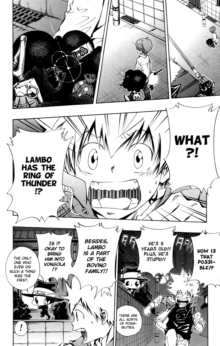 Kateikyoushi Hitman Reborn! Chapter 91 page 14 - Chapter 91: The Guardian of Thunder