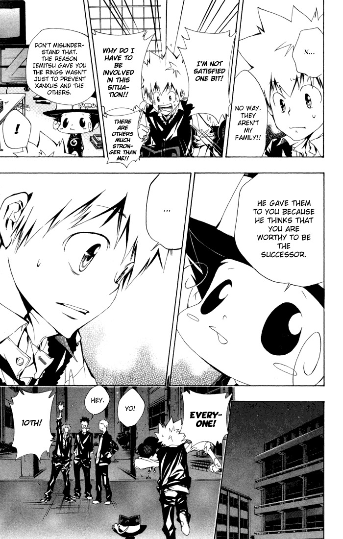 Kateikyoushi Hitman Reborn! Chapter 93 page 21 - Chapter 93: Before the Battle