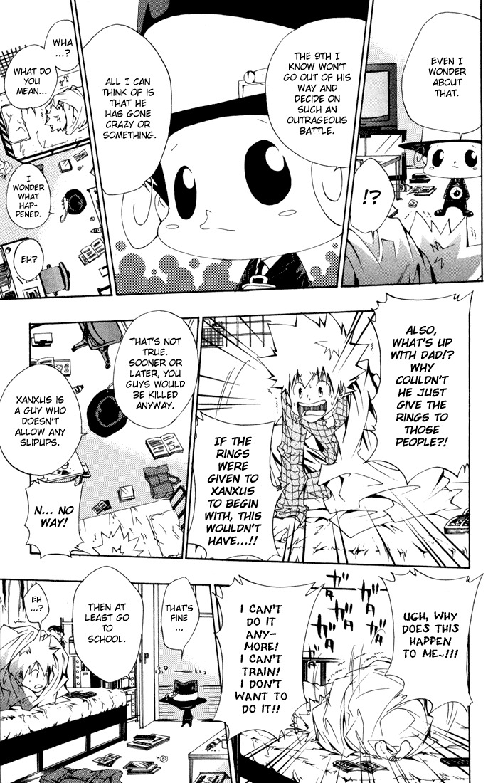 Kateikyoushi Hitman Reborn! Chapter 93 page 9 - Chapter 93: Before the Battle