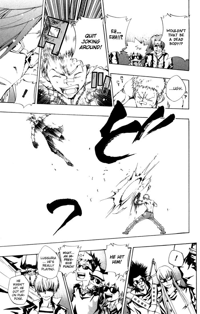 Kateikyoushi Hitman Reborn! Chapter 94 page 14 - Chapter 94: Sasagawa Ryohei vs. Lussuria