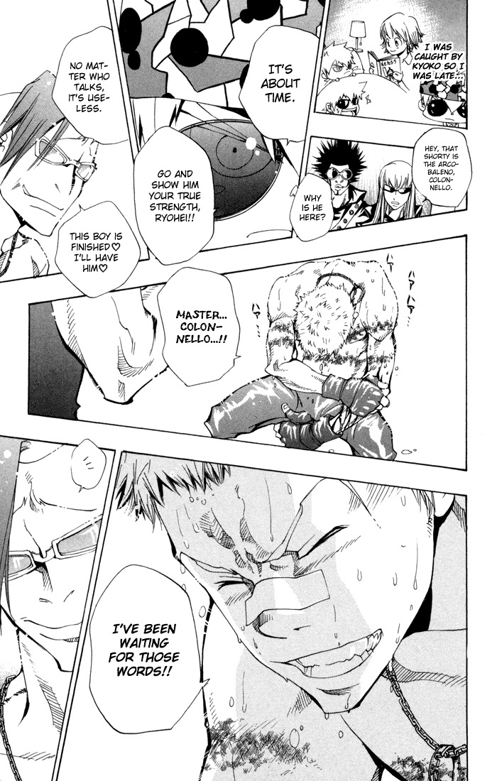 Kateikyoushi Hitman Reborn! Chapter 94 page 18 - Chapter 94: Sasagawa Ryohei vs. Lussuria