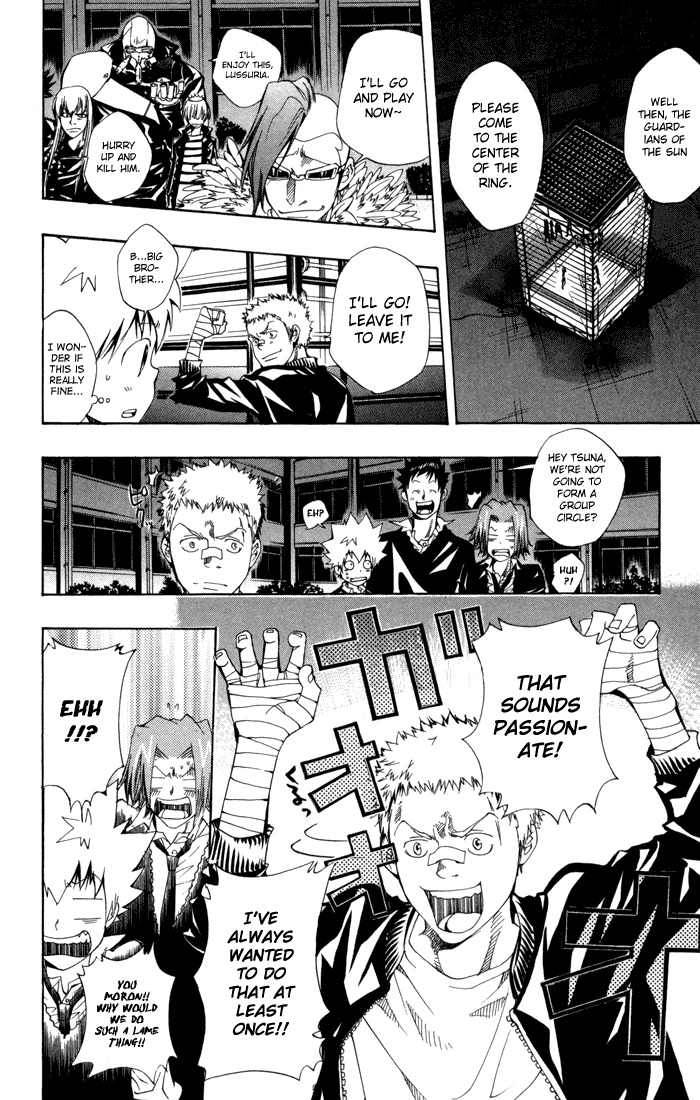 Kateikyoushi Hitman Reborn! Chapter 94 page 5 - Chapter 94: Sasagawa Ryohei vs. Lussuria
