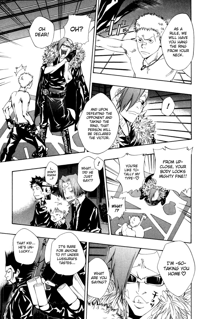 Kateikyoushi Hitman Reborn! Chapter 94 page 8 - Chapter 94: Sasagawa Ryohei vs. Lussuria