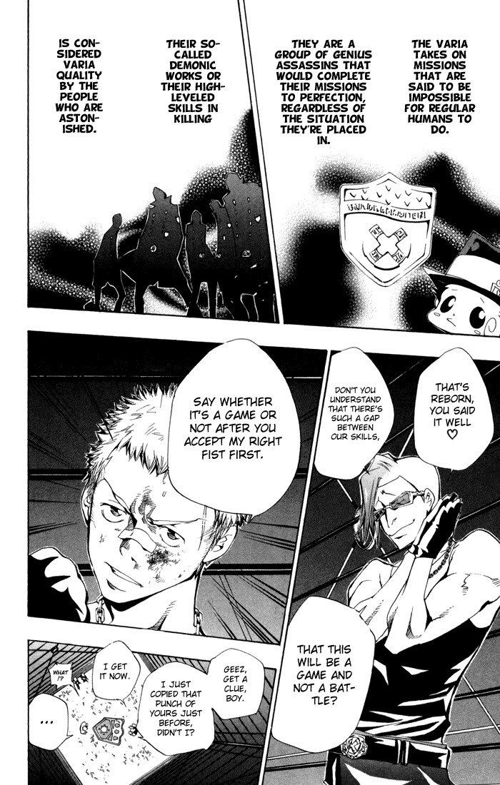 Kateikyoushi Hitman Reborn! Chapter 95 page 12 - Chapter 95: Ryohei's Right