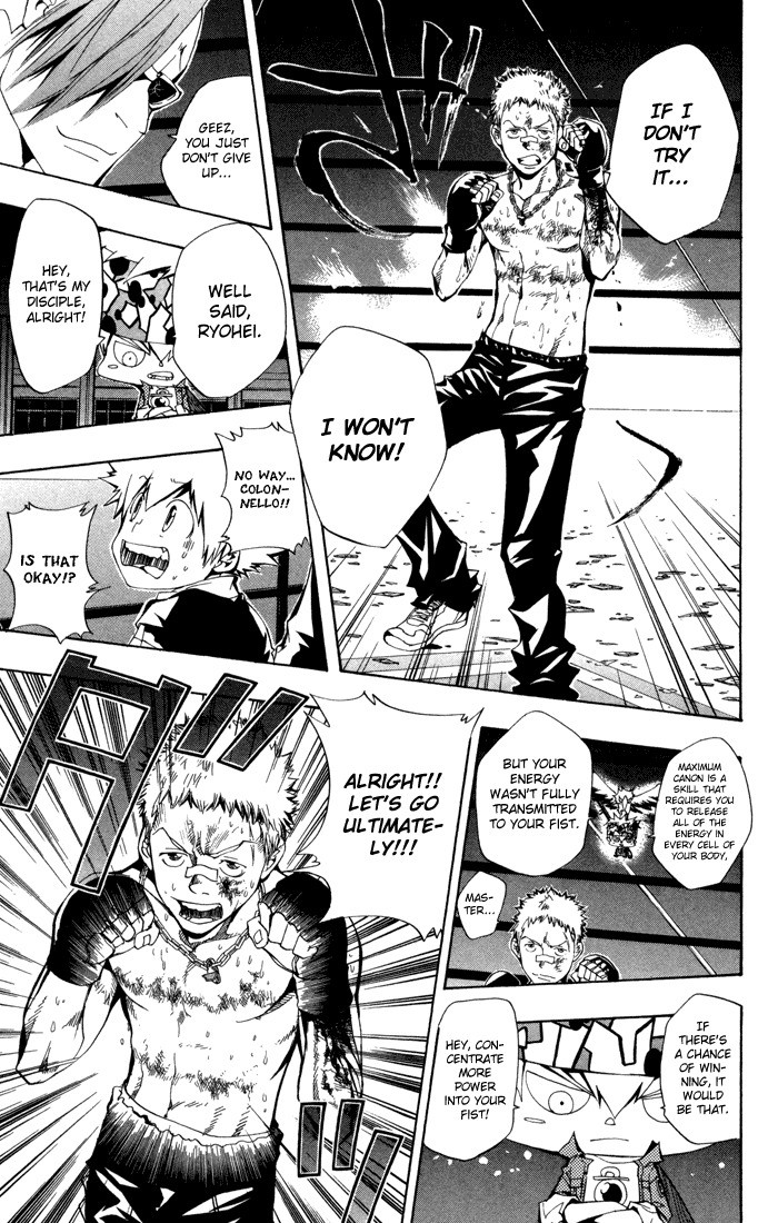 Kateikyoushi Hitman Reborn! Chapter 95 page 13 - Chapter 95: Ryohei's Right