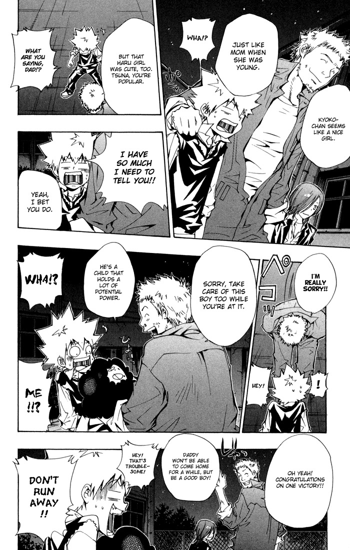 Kateikyoushi Hitman Reborn! Chapter 96 page 10 - Chapter 96: The Whereabouts of the Ring of the Sun