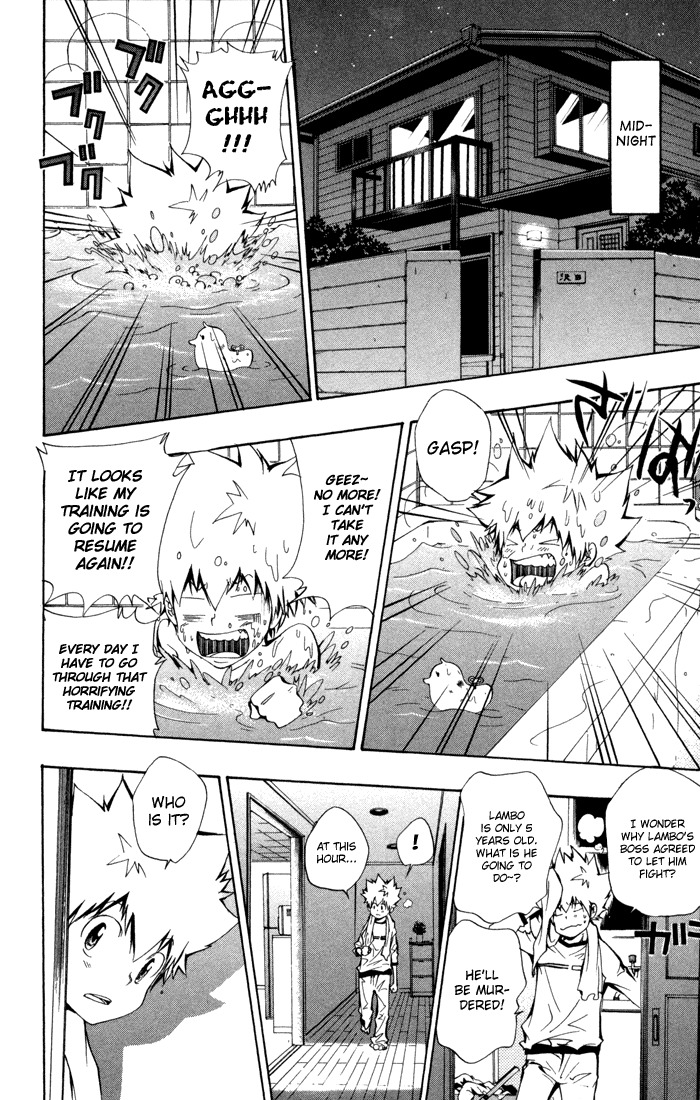 Kateikyoushi Hitman Reborn! Chapter 96 page 12 - Chapter 96: The Whereabouts of the Ring of the Sun
